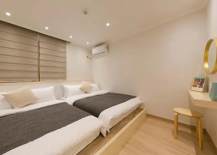 5 포춘 홍대 4br&3 Bath 무료 와이파이 홍익대역