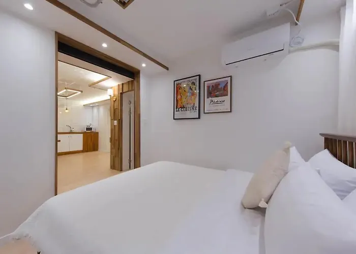 아파트 5 포춘 홍대 4br&3 Bath 무료 와이파이 홍익대역 서울특별시